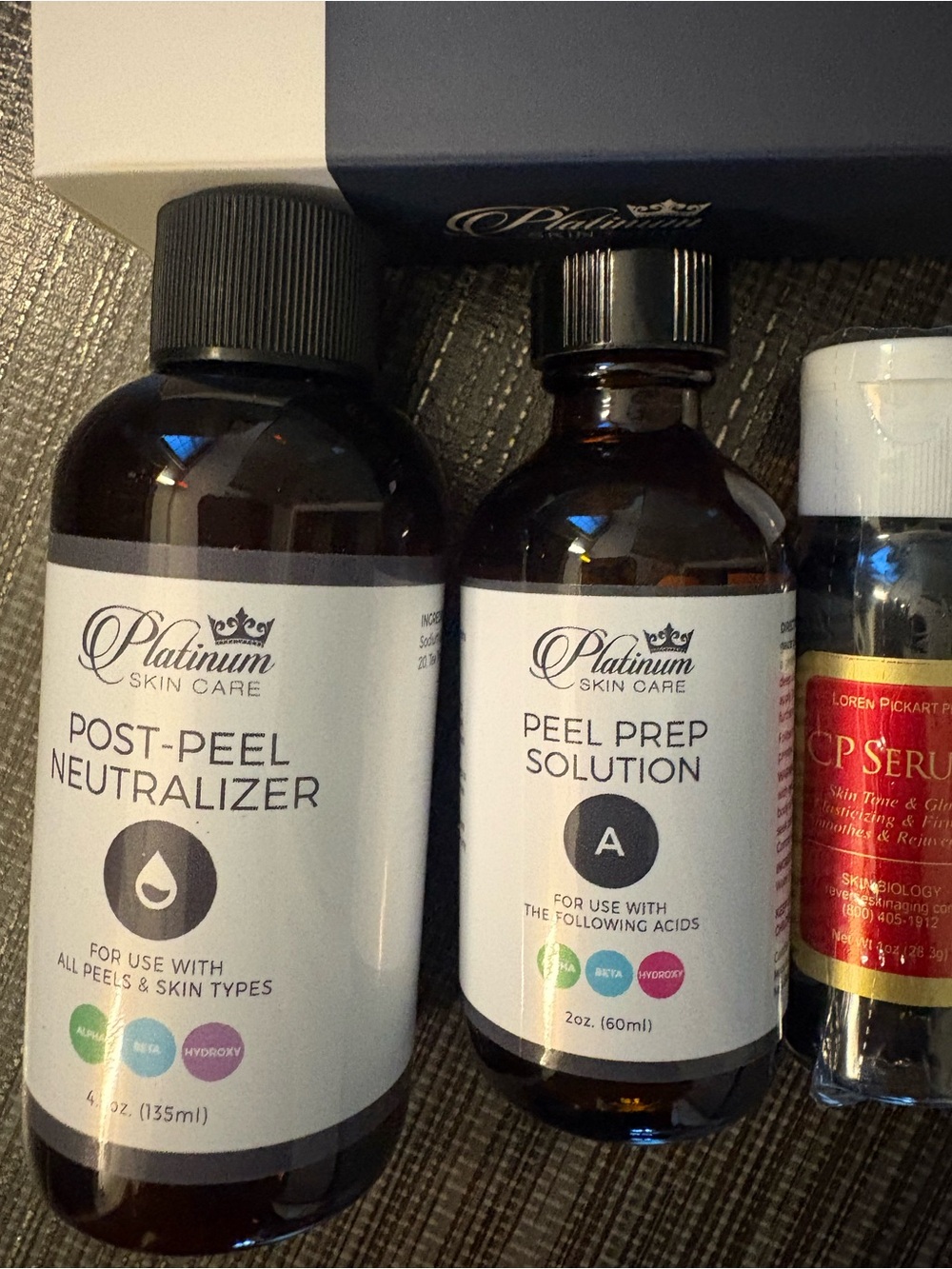 New Platinum Skincare Mandelic peel with add ons - Picture 2 of 5